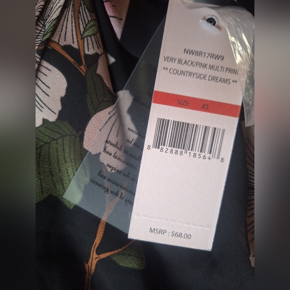 NWT Nanette Lepore Long Sleeve Sheer High-low Blouse Size XS - Picture 4 of 6